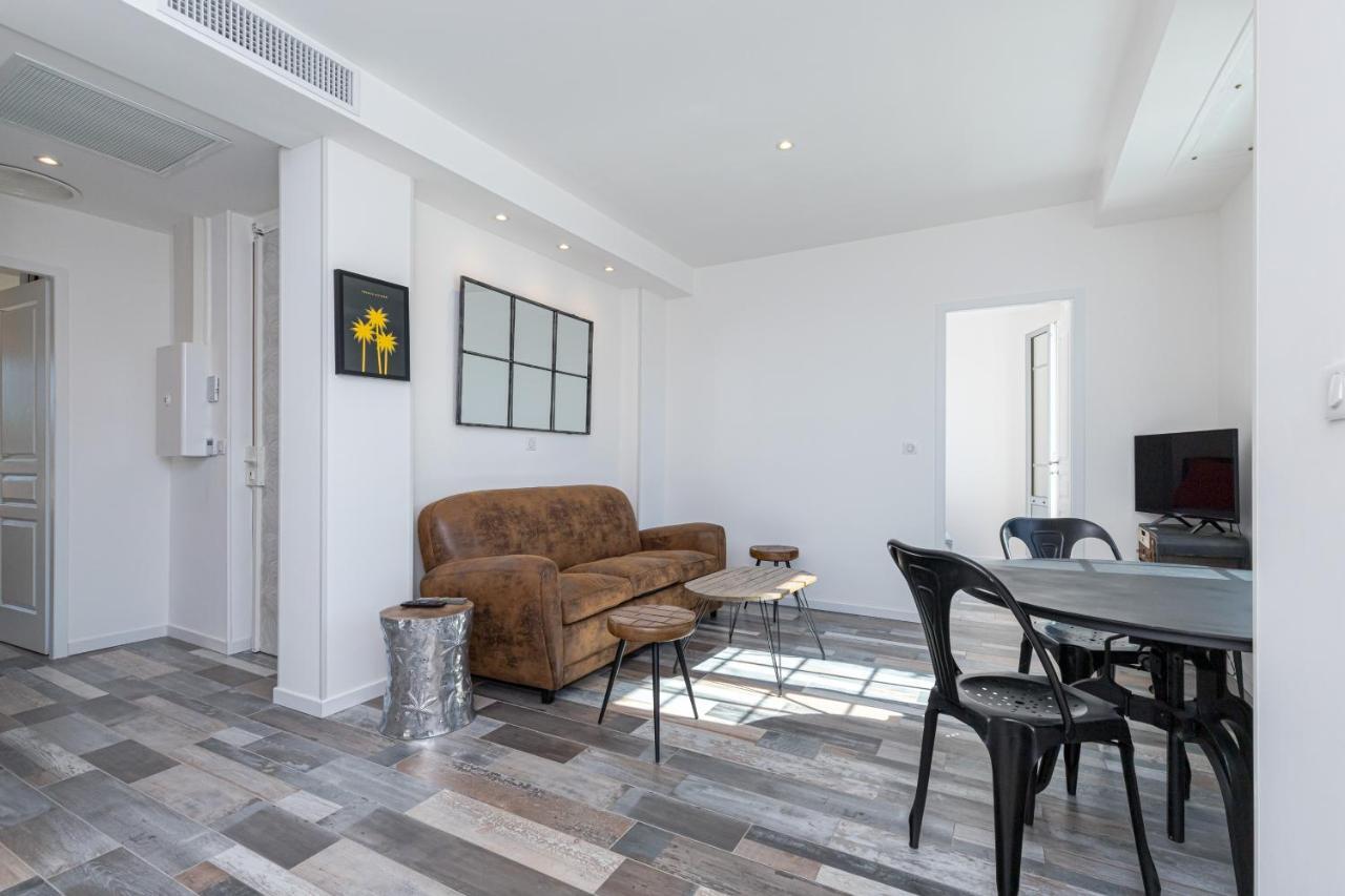 Squared Head-Apartment With Terrace In Nice Luaran gambar