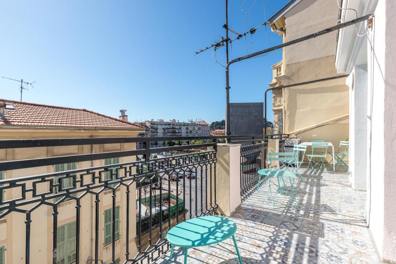 Squared Head-Apartment With Terrace In Nice Luaran gambar