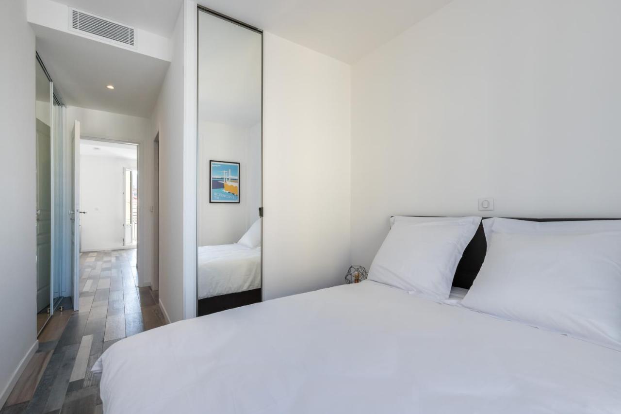 Squared Head-Apartment With Terrace In Nice Luaran gambar